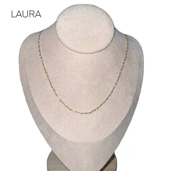 Custom 14K Gold Necklaces 16-24 Inches - Minimalistic, Dainty, Handmade Jewelry - Picture 2 of 9